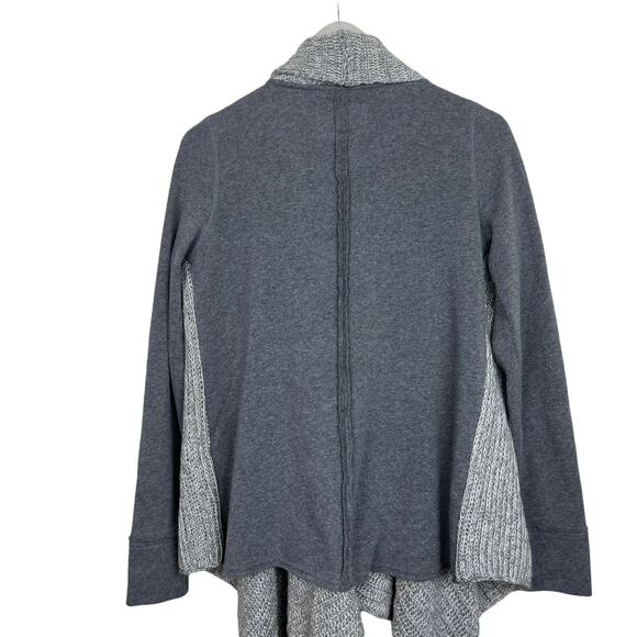 Anthropologie Saturday Sunday Open Cardigan Sweater Size Small in Gray - Picture 7 of 12
